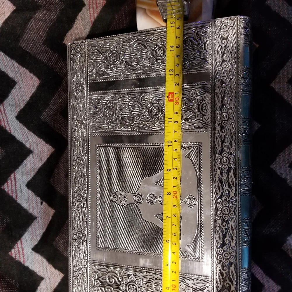 Gorgeous Large Aluminum Buddha Jewelry box